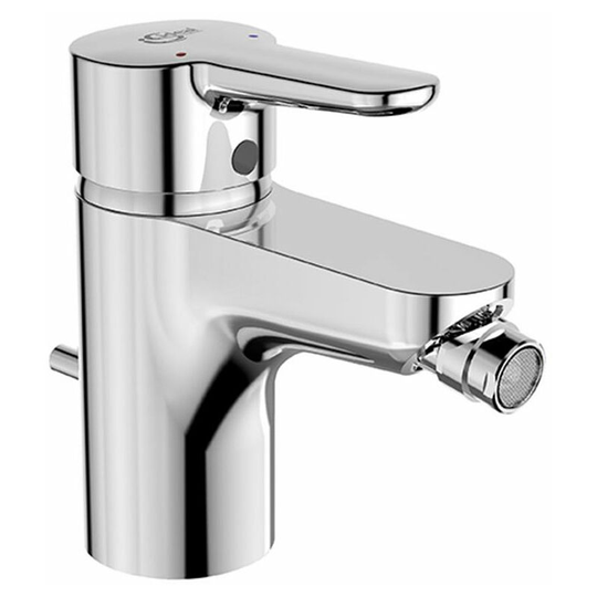 Idealstandard - Ideal Standard Concept Blue Single Lever Bidet Mixer Tap with Pop Up Waste Chrome