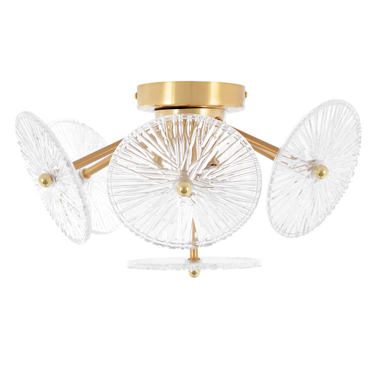 Brinley 3 -Light 38Cm Semi Flush Mount
