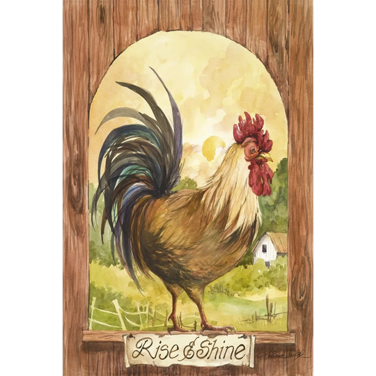 Rise N Shine by Jerianne Van Dijk - Wrapped Canvas Painting