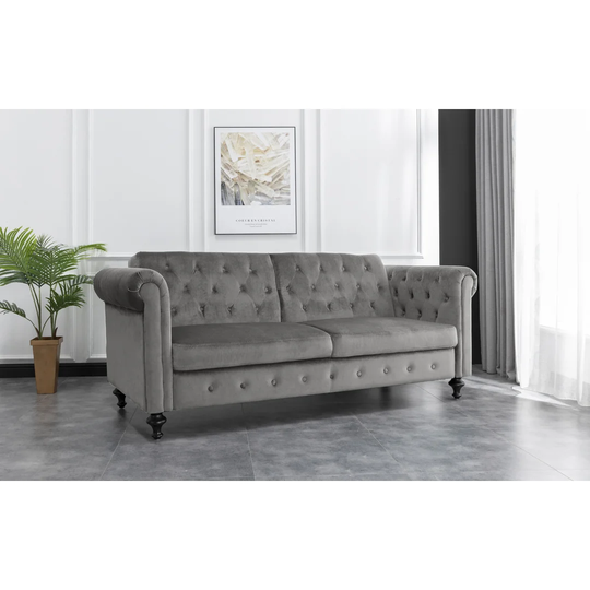 3 Seater Chesterfield Sofa Bed