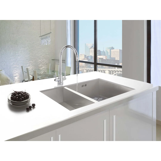 58cm x 43cm 1.5 Bowl Undermount/Inset Kitchen Sink