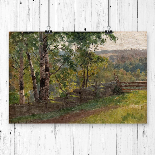 'Landscape' by Eero Jarnefelt Printing Print