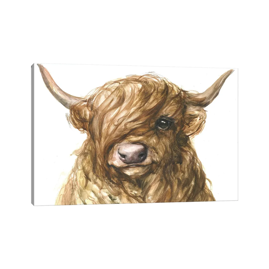 Highland Cow - Painting on Canvas