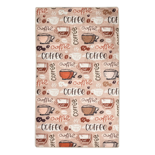 Ranshaw Cup of Coffee Shaggy Brown Rug