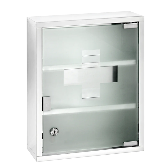 Absalom 30cm x 40cm Wall Mounted Medicine Cabinet
