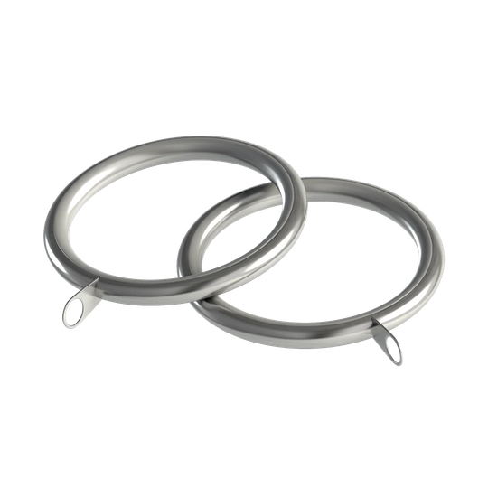 Standard Round Lined Curtain Rings