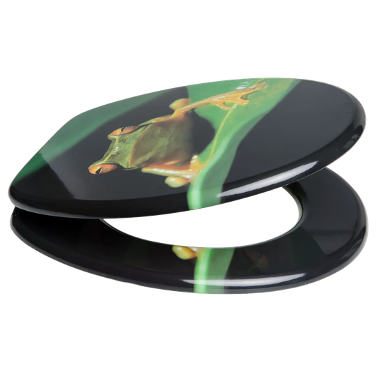 Frog Soft Close Elongated Toilet Seat