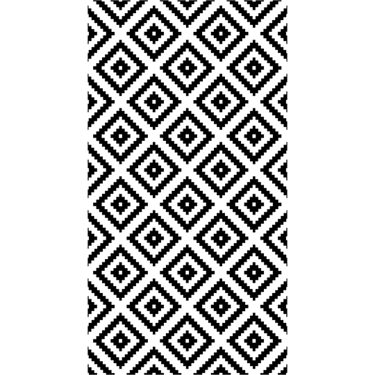 Dahlia Black Rug