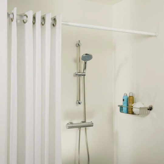 Sealskin Telescopic Shower Curtain Rod 125-220cm