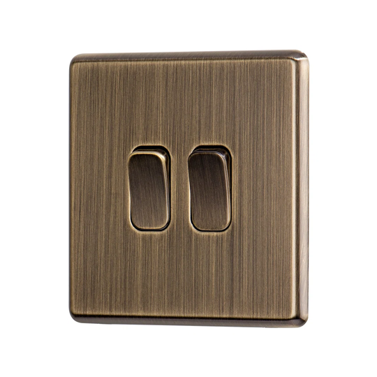 Acierno 2G 2W Light Switch