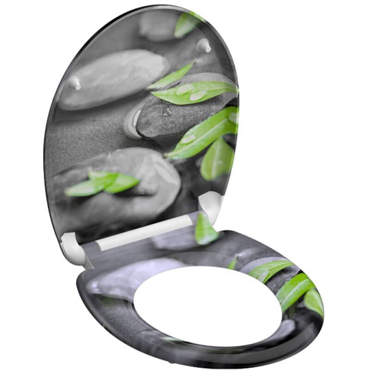 Toilet Seat stone Duroplast schütte - Multicolour