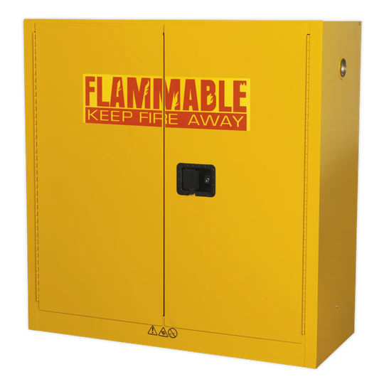 44.09" H x 43.11" W x 18.11" D Celyn Safety Cabinet