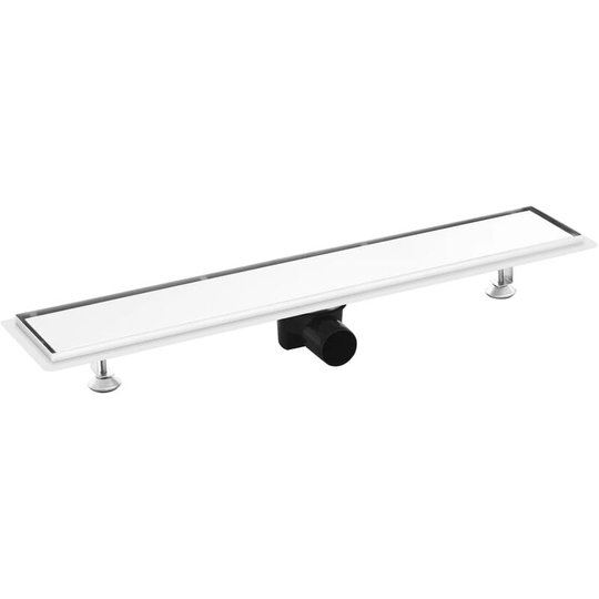 Vidaxl - Shower Drain with 2-in-1 Cover 73x14 cm Stainless Steel
