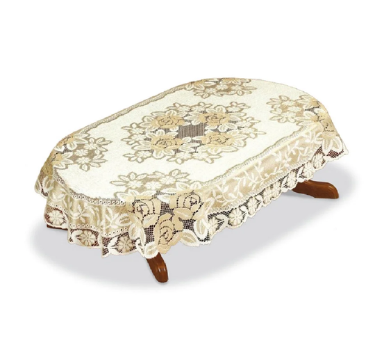 Harlesden Lace Effect Tablecloth