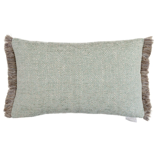Feathers Chevron Rectangular Scatter Cushion