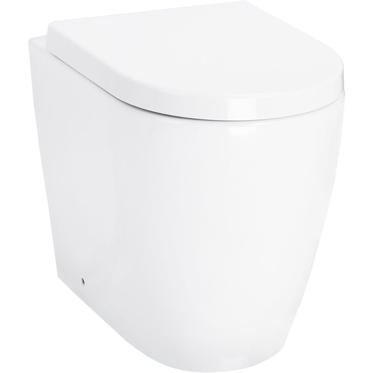 Wholesale Domestic - Stamford Back to Wall Toilet Pan with Soft Close Toilet Seat