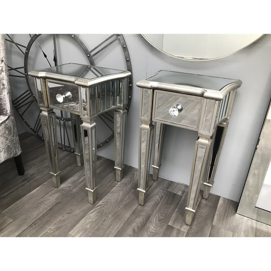 Stacey Side Table with Storage