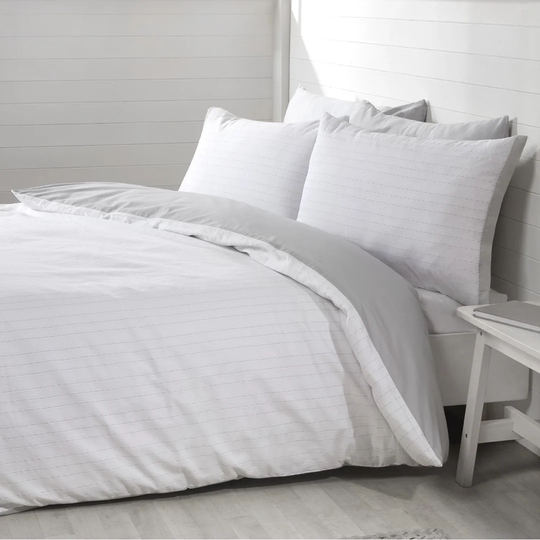 Pickett 200 TC Percale Duvet Cover Set