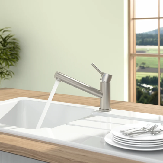 Como Single Handle Deck Mounted Monobloc Mixer Tap