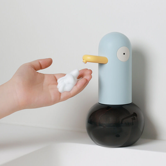 Ilovemilan - Hand washing machine, hand washing duck automatic induction soap dispenser, children's cartoon foam automatic hand washing liquid