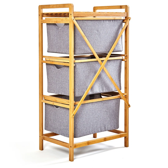 Bamboo Laundry Sorter