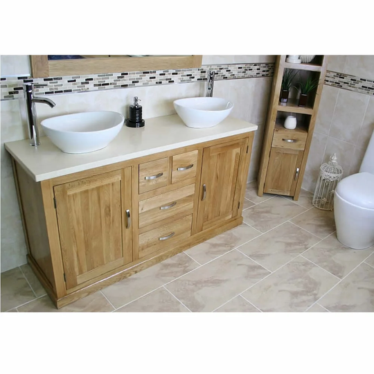 Degraw 1430mm Free-Standing Double Vanity Unit