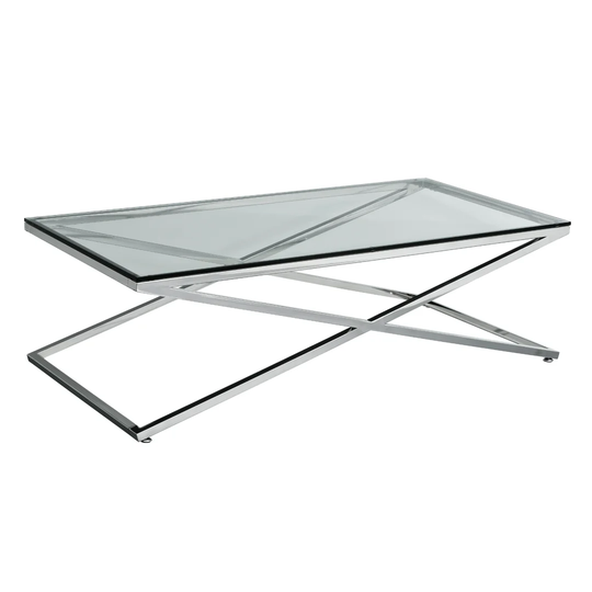 Symple Stuff Cross Legs Coffee Table
