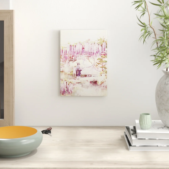 'Japanese Oriental Wisteria, Kabata' by Ella Du Cane Graphic Art