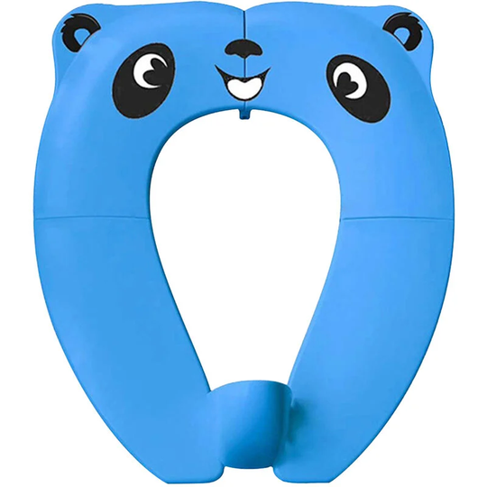 Portable Foldable Baby Potty Seat Baby Toilet Seat with Ergonomical Design Cute Pattern for Standard Toilet Travel Home Use Baby Toddlers