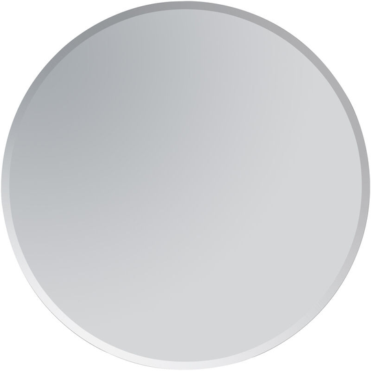 Fitzrovia Round Mirror 45cm Dia - Chrome