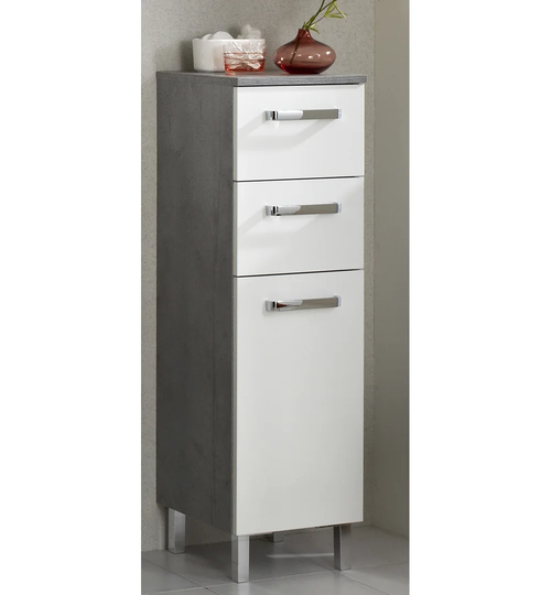 Quickset 913 30Cm W x 100.5Cm H x 33Cm D Wall Mounted Bathroom Cabinet