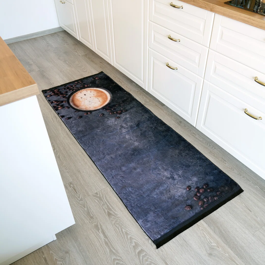 Flatweave Grey Rug