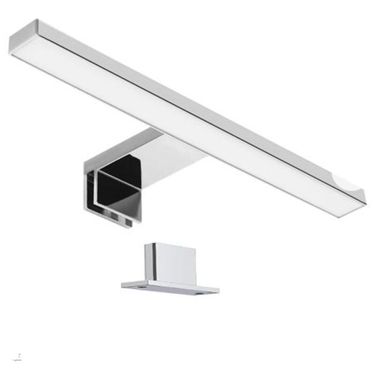 Led Bathroom Mirror Light 5W 230V 500lm, IP44 Waterproof 30cm Bathroom Mirror Light, Neutral White 4000K, No Strobe Light, Stainless Steel Anti-Fog