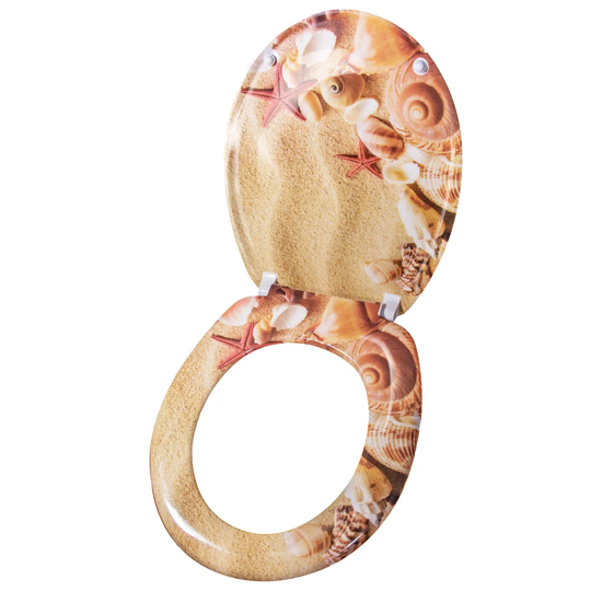 Javarrion Soft Close Round Standard Toilet Seat
