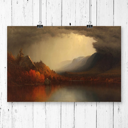 'A Coming Storm' by Martin Johnson Heade Graphic Art