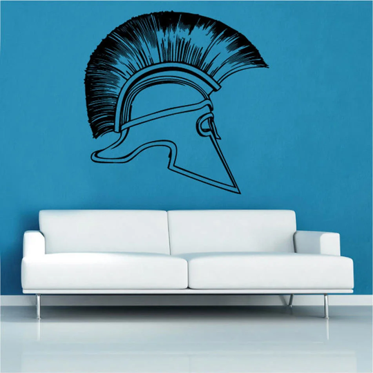 Spartan Helmet Wall Sticker