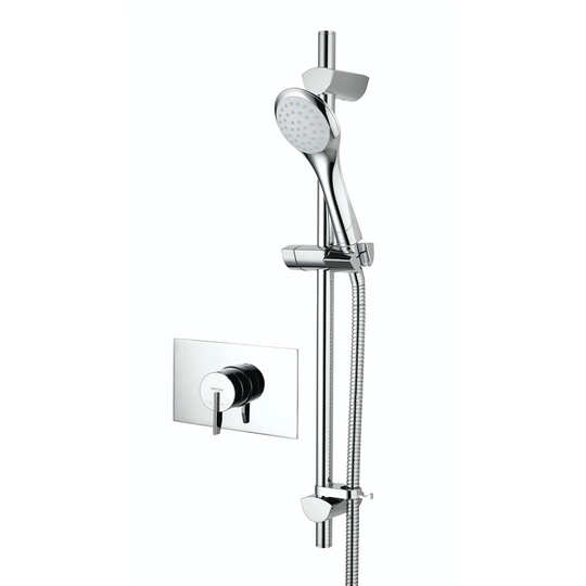 Sonique Thermostatic Shower with Slider Rail