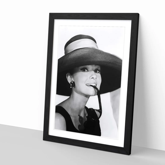 Audrey Hepburn 2 Framed Photographic Print