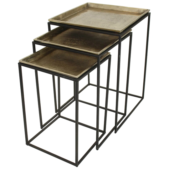 Hillsboro 3 Piece Nest of Tables