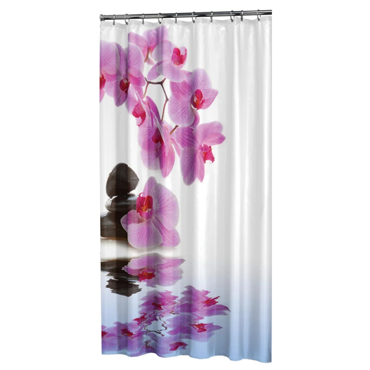 Reverse 2 Piece Shower Curtain Set