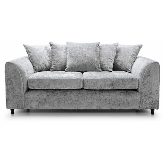 Keria 3 Seater Sofa - Silver