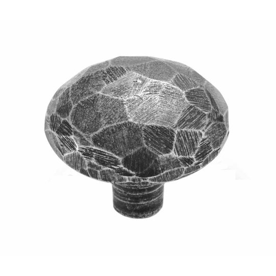Facet Genuine Pewter Mushroom Cabinet and Drawer Knob
