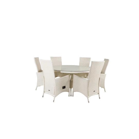 Mitul 6 Seater Dining Set with Cushions