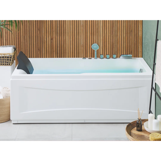 1690 mm x 810 mm Tile in Back to Wall Bathtub