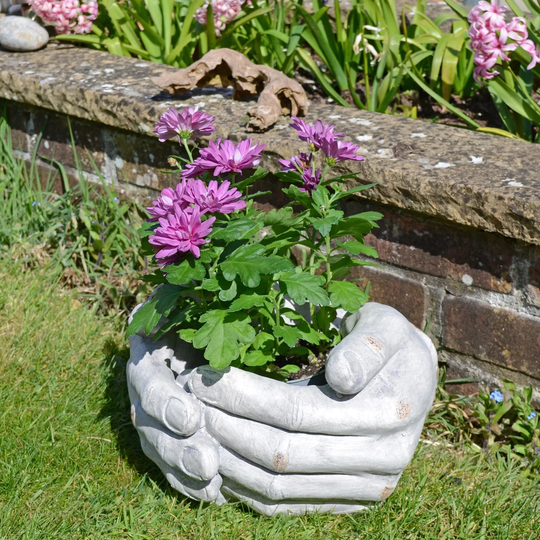 Carmack Resin Statue Planter
