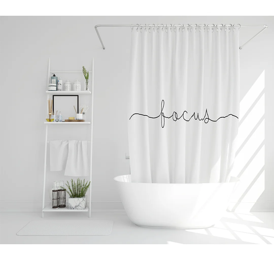 Ella-Louise Polyester Shower Curtain