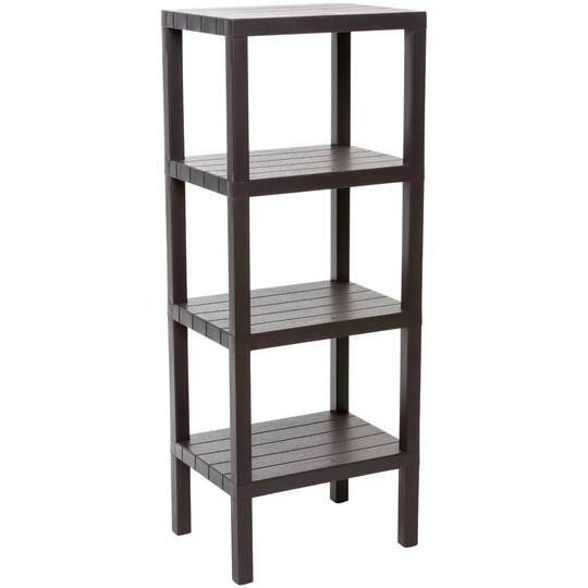 Dhati 38Cm W x 100Cm H x 29Cm D Free-Standing Bathroom Shelf