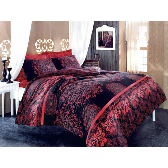 Dabirvaziri Blue/Red Duvet Cover Set