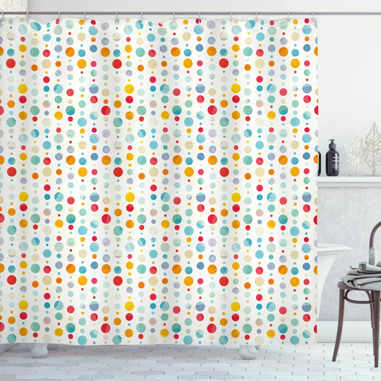 Bodmar 13 Piece Polyester Shower Curtain Set