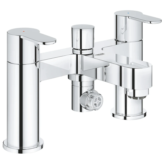 GROHE BauEdge Two-handled Bath/Shower mixer ½" Chrome 25217000